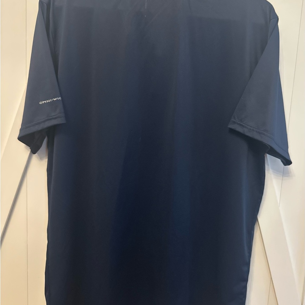 Columbia Men's Deep Blue Polo Shirt - Picture 3 of 4